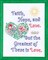 Jack Dempsey Stamped White Sampler 11"X14"-The Greatest Is Love